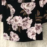 Free Press Black Graceful Floral Spaced Out Cropped Blouse NWT size Medium Photo 4