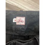 Joie  EUC Black Wide Leg Cuffed Y2K Jeans Sz 4 Photo 4