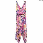 Lilly Pulitzer  Sloane Midi Dress Brilliant Blue Catch And  Release Size XS Photo 6