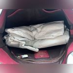 Coach 🔥🎁NWT! NOMAD Burnished Leather Hobo Handbag Black Cherry Msrp:$495.00 Photo 8