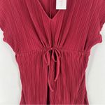 Isabel Maternity Micro Pleated V Photo 2