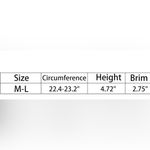 Women's Felt Panama Hats Classic Wide Brim with Belt Buckle (M Photo 7