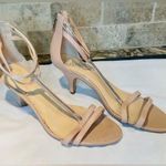 Vince Camuto Pink Heel With Silver Ascents Women shoes 9.5 Homecoming wedding Photo 0