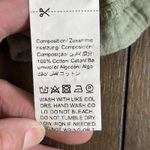 NEW~EMERY ROSE~ Size Large Shorts Jumper Green Crinkle Gauze Lightweight Pockets Photo 5