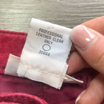 Chadwick's Chadwick’s Burgundy Genuine Leather Pants Size 6P Photo 7
