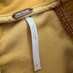 Free People Mustard Corduroy Mini High Waist A Line Skirt Size 4 Photo 2