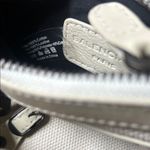 Balenciaga Authentic  Paris Classic Off-White Canvas Small Zip Pouch Clutch Photo 6