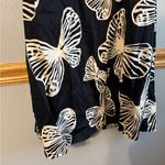 Y2K 2000s Vintage Black Butterfly Dress Size 4 Photo 2