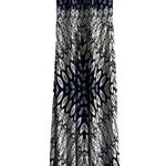 London Times Blue and White Patterned Maxi Dress Patterned Size 6 Wedding Guest Shower Boho Photo 0