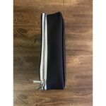 Rae Dunn ‎ 'Get Ready With Me' Black White Cosmetic Bag Makeup Toiletries Photo 3