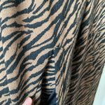 Tyler Boe Kim Cowl Neck Sweater Dress Tiger Print | M Size M Photo 5