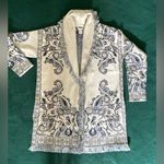 Chico's Dressy attractive CHICO’S cardigan 💙🤍💙 Photo 2