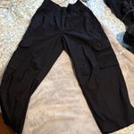Aerie EUC Women’s  Black Cargo Utility Pants Size M Regular Photo 7