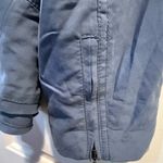 White House | Black Market  jacket blazer - sz 14 - slate blue / gray - peplum. Zippered pockets. Gently used. No stains - just not great pics. Smoke free home.   Pit to pit 20” Length 23.5” Sleeve 14.5” Photo 3