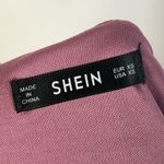 SheIn Purple Wrap Cut Out Bust Ruched Mini Dress XS Photo 4