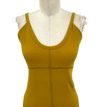 Free People Free‎ People Movement All Star Onesie Jumpsuit Alchemy Yellow Size Medium Photo 3