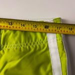 Abercrombie & Fitch  Lime Green Cargo Swimming Trunks/Shorts Tie front Sz Medium Photo 3