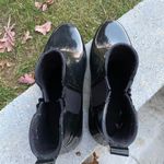 Michael Kors Black Glossy Rain Boots Photo 7