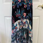 Flying Tomato High Low Off the Shoulder Dress Size Medium Folkloric Tropical Photo 3