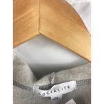 Socialite NWT  Heather Grey Hoodie Photo 1
