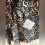 Veronica Beard  Floral Print Surplice Dress 100% Silk! Size 2 Photo 2