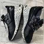 Steve Madden Cliff Chunky Wedge Sneakers Black/White-8.5M Photo 5