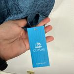 Cupshe Dress S Blue Textured Crinkle Asymmetrical Y2K Resort Minimalist Boho Photo 1