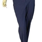 Lane Bryant BLUE WITH WHITE POLKA DOTS STRAIGHT LEG TROUSERS (20R) Photo 0