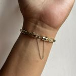 Gold Bradley 17 Jewel Wind Up Mickey Mouse Hands Watch Gold Photo 2