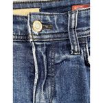 Anthropologie Pilcro The Slim Boyfriend Embroidered Side-Stripe Jeans Size 26P Photo 5