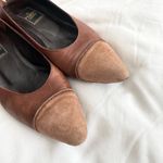 Fendi Scarpe Vintage Leather Pumps Black Made in Italy Women’s 7M Photo 2