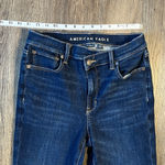American Eagle Outfitters Super High Rise Flare Dark Wash Jeans Size 6 Photo 8