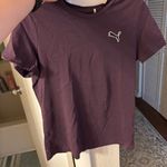 Puma  Essentials Purple T-Shirt Photo 2