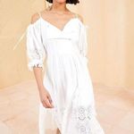 Ulla Johnson  Narcisa Cotton Dress in Pristine White Size 12 Photo 0