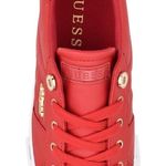 G by Guess Guess red faux leather quilted look sneakers ! Photo 3