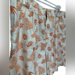 Soft Surroundings  Linen Blend Shorts  Summer Breeze Coral Orange Photo 2