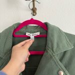 Ma Cherie Short Sleeve Belted Romper in Green Small Photo 5