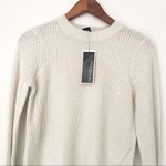 NWT Design 365 Velvet Bow Knit Sweater Pullover Blue Photo 5