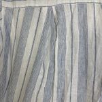 Grayson The Hero Shirt Size 3 Medium White Striped Long Sleeve Button Up Cotton Blue Photo 7