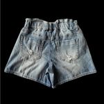 Indigo Rein Índigo Rein Elastic Waist Denim Distressed Shorts Size 5 Photo 3