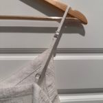 Rhythm White Sleeveless Belted Short Dress Cotton XS Lightweight Euro Summer Photo 6