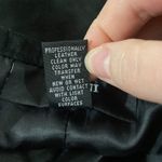 Alfani black suede novelty mini pieced bell shape skirt size 8 petite Photo 6