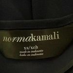 Norma Kamali  Ruched Empire Waist Dress in Navy Photo 3