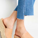 Schutz  Thalia Espadrille Platform Wedge Slides Tan‎ 10B Photo 0