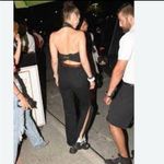 3x1  NWT Black Split Flare Jeans Size 24 Seen on Bella Hadid Photo 4