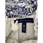 The White Lotus x Aqua Maxi Dress Blue‎ White Print Sleeveless Pockets XS Blue Photo 4