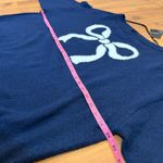 Torrid  Navy Vegan Cashmere Boat Neck Pullover Bow Sweater Women’s New size 1 Photo 2