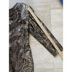 Vintage Womens Party Holiday Dress Jackie‎ Bernard Eklektic Size 16 Gold Sequin Photo 3