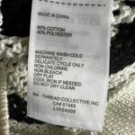 Laundry by Shelli Segal  Open Knit Sweater Country Club Stripe Sporty Preppy Photo 6