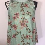 Coco + Jaimeson Lace floral airy tank top Photo 0